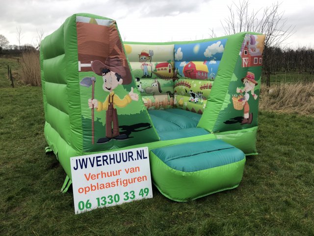 JW verhuur - boerderij springkussen