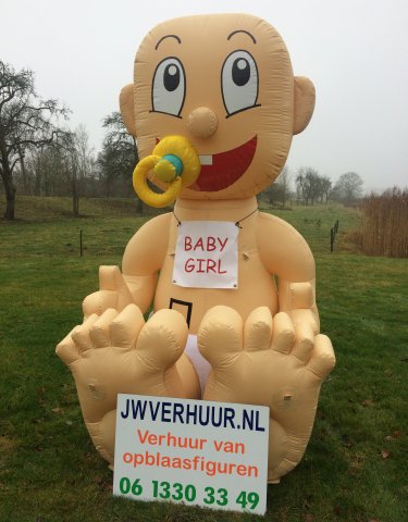JW Verhuur - opblaasbare baby verhuur
